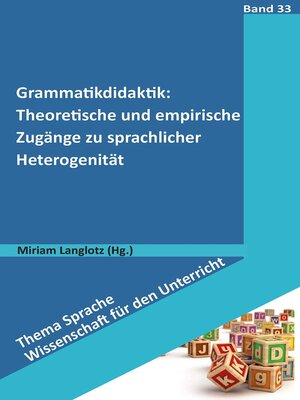 cover image of Grammatikdidaktik